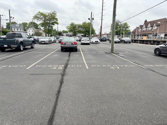 view of uncovered parking lot