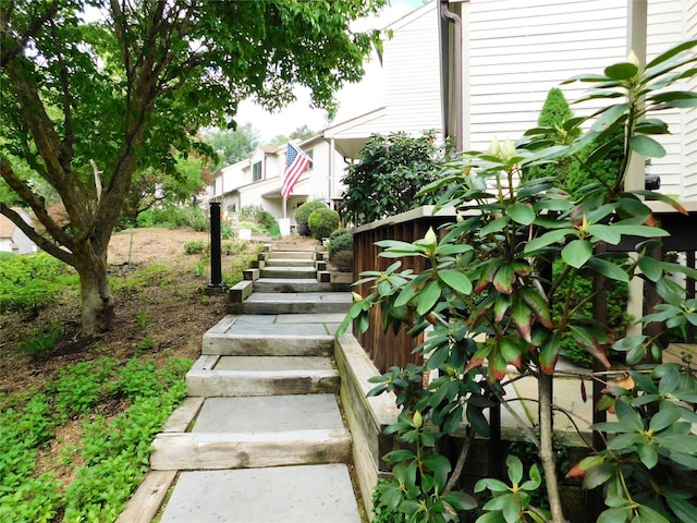 42 Touchstone Way, Millwood, NY 10546 - view of yard featuring stairway