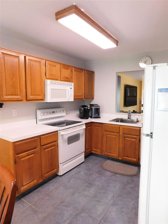 42 Touchstone Way, Millwood, NY 10546 - kitchen with white appliances and light countertops