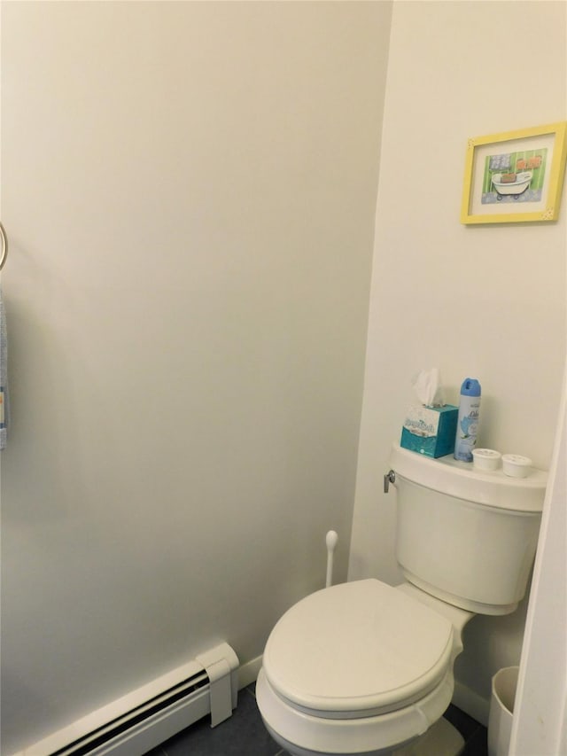 42 Touchstone Way, Millwood, NY 10546 - bathroom featuring baseboard heating and toilet