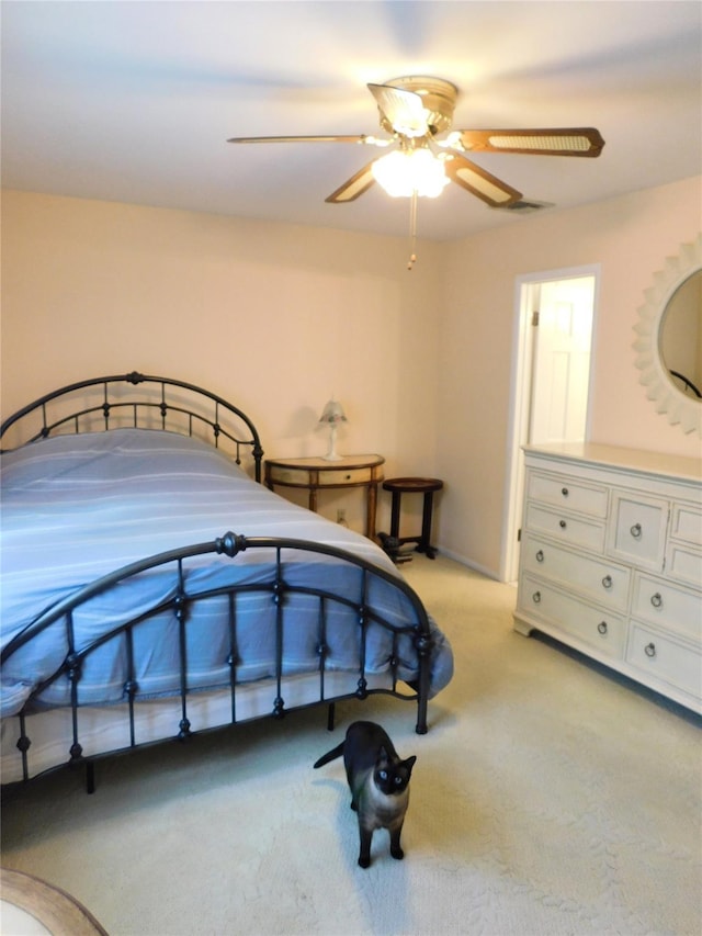 42 Touchstone Way, Millwood, NY 10546 - bedroom featuring light colored carpet and ceiling fan