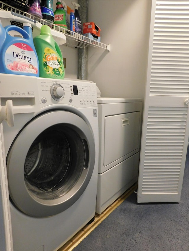 42 Touchstone Way, Millwood, NY 10546 - washroom featuring washer and clothes dryer