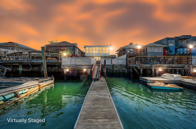 15940 95th St, Howard Beach, NY 11414 - dock featuring a water view