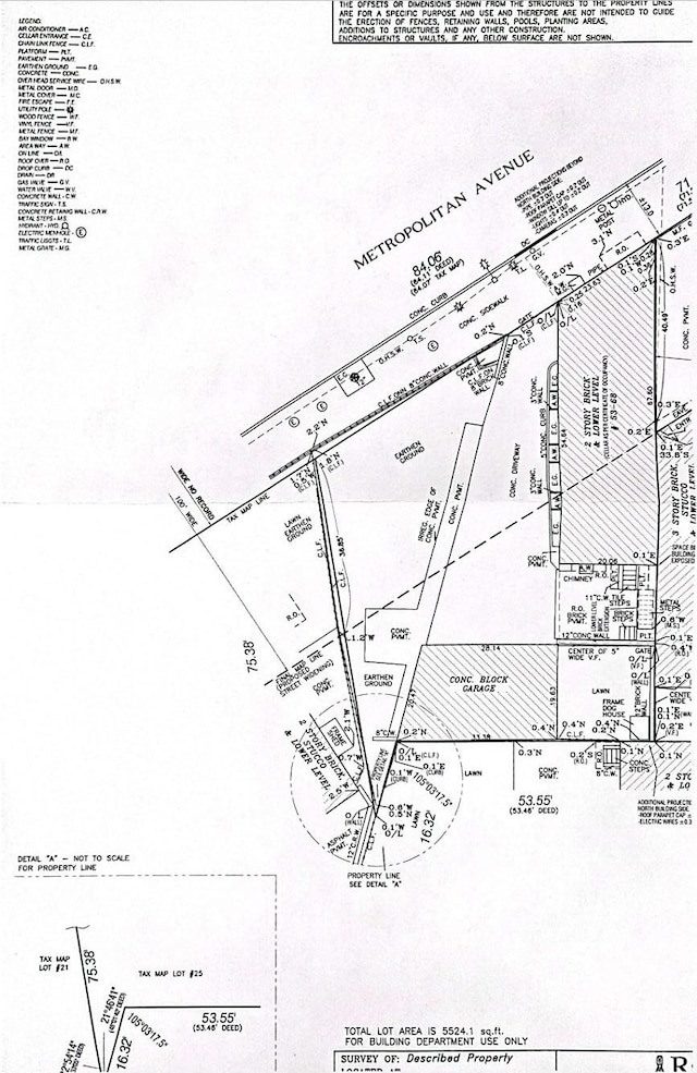 survey map / technical document