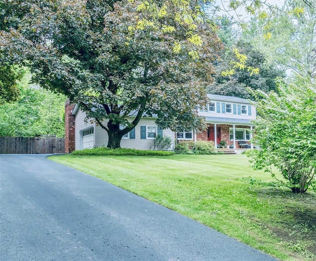 24 Overhill Ln, Warwick, NY 10990 - view of front of property featuring driveway, a garage, and covered porch