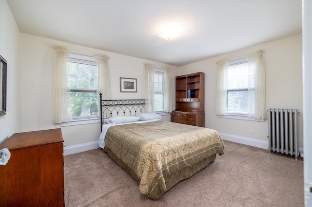 265 Brower Ave, Rockville Centre, NY 11570 - bedroom with radiator and carpet flooring