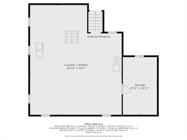 265 Brower Ave, Rockville Centre, NY 11570 - view of floor plan / room layout