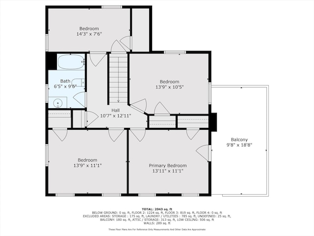 265 Brower Ave, Rockville Centre, NY 11570 - view of floor plan / room layout