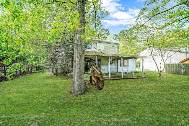 39 Pinewood Dr, Commack, NY 11725 - rear view of house with a porch