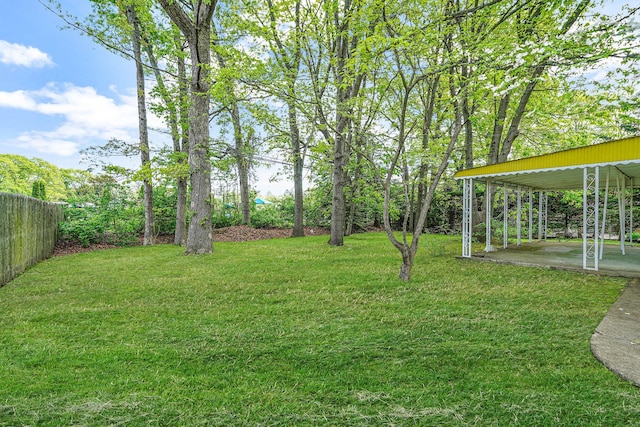 39 Pinewood Dr, Commack, NY 11725 - view of yard featuring a patio area