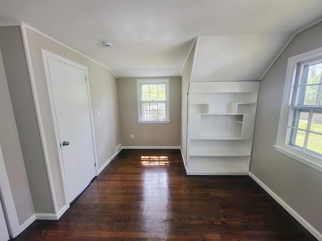7 Randall Ter, Middletown, NY 10940 - bonus room featuring dark wood finished floors, baseboards, and lofted ceiling