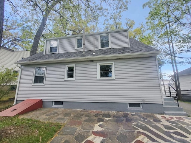 7 Randall Ter, Middletown, NY 10940 - rear view of property with a shingled roof
