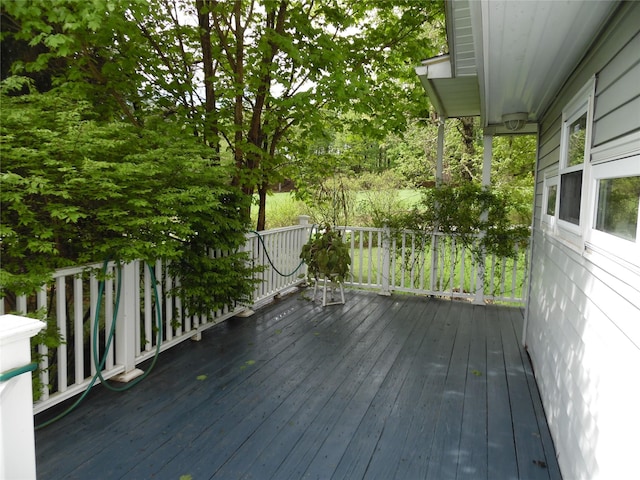 8 Crumley Van Vactor Rd, Ferndale, NY 12734 - view of deck