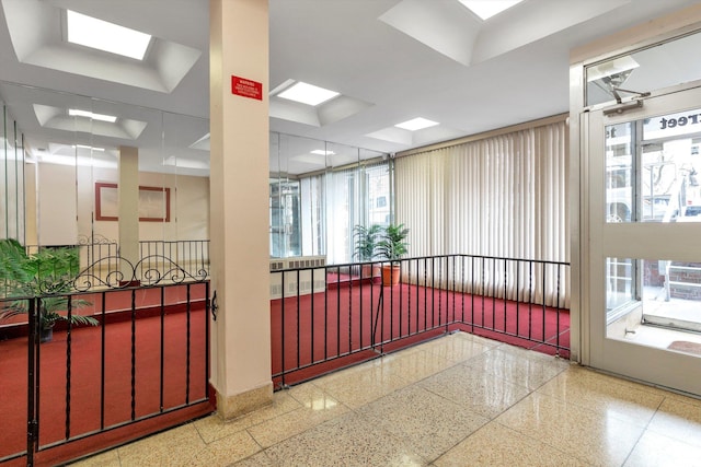view of community lobby