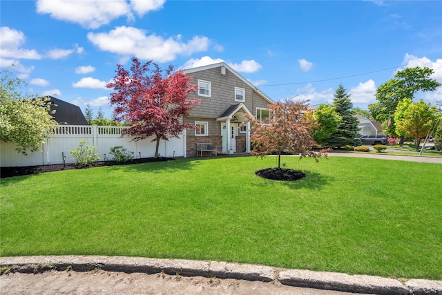 8 Vera Ct, West Islip, NY 11795 - view of front of home featuring stone siding
