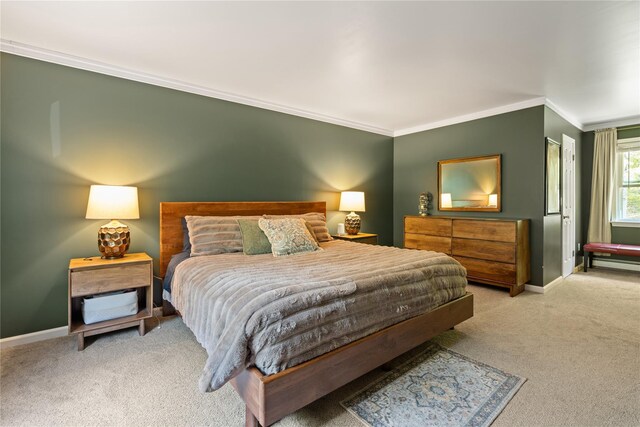 50 Maple Wood Dr, Brewster, NY 10509 - carpeted bedroom with ornamental molding and baseboards