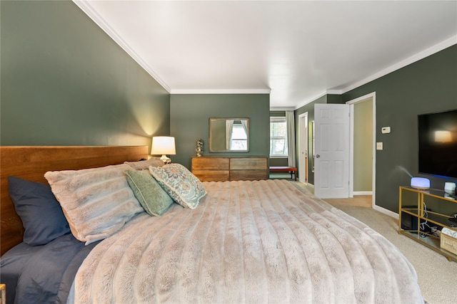 50 Maple Wood Dr, Brewster, NY 10509 - bedroom with crown molding, carpet, and baseboards