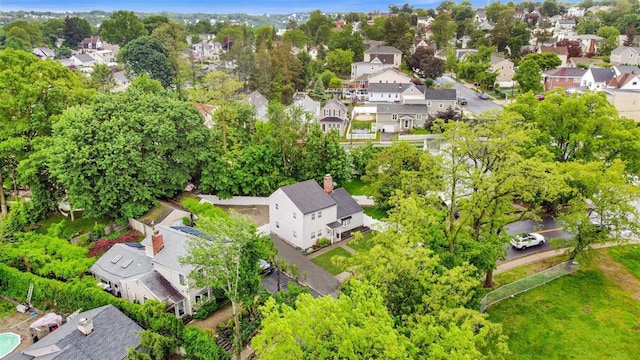 680 Corbalis Pl, Yonkers, NY 10703 - aerial perspective of suburban area with a tree filled landscape