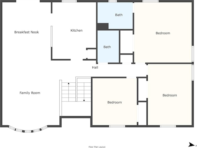 floor plan / room layout