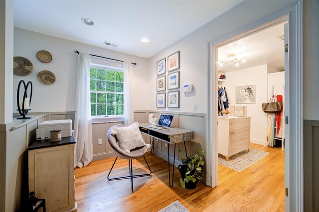 444 Haviland Hollow Rd, Patterson, NY 12563 - office featuring light wood-type flooring