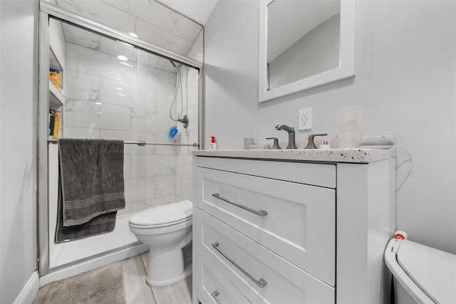 50 Old Dutch Hollow Rd, Monroe, NY 10950 - bathroom featuring vanity and a stall shower