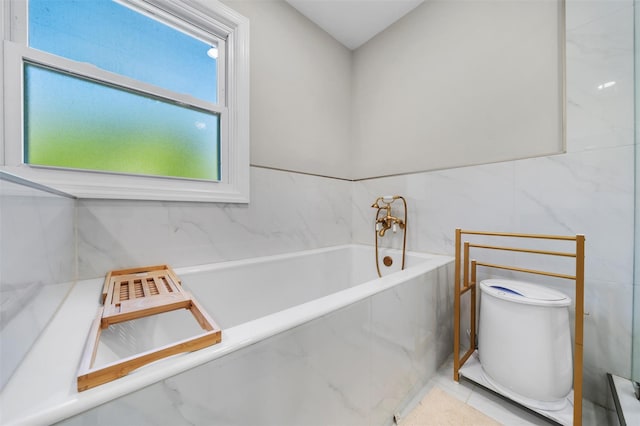 50 Old Dutch Hollow Rd, Monroe, NY 10950 - full bath featuring a bath and tile walls