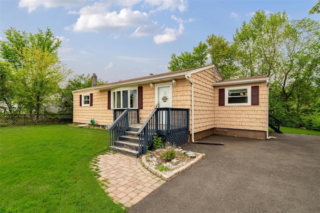 21 James Rd, Monroe, NY 10950 - view of front of home with a chimney