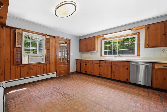 23 Entrance Way, Purdys, NY 10578 - kitchen with stainless steel dishwasher, plenty of natural light, light countertops, and a sink
