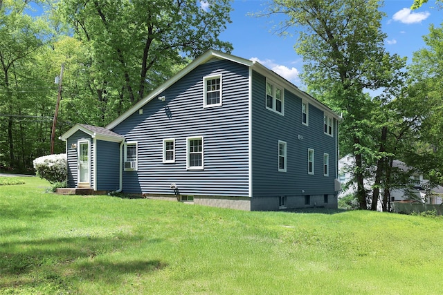 23 Entrance Way, Purdys, NY 10578 - view of side of home featuring a lawn