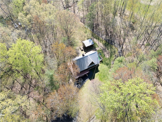 61 Reinhardt Rd, Middletown, NY 10940 - view of subject property with a heavily wooded area