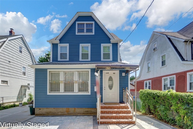 11511 173rd St, Addisleigh Park, NY 11434 - view of front facade featuring fence