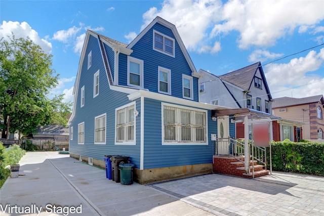 11511 173rd St, Addisleigh Park, NY 11434 - view of front of property featuring a patio