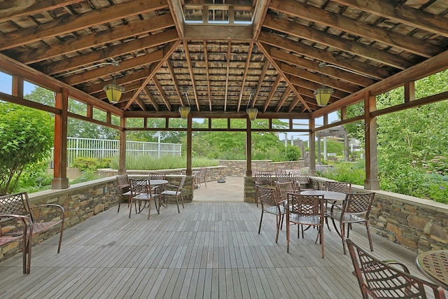 3333 Henry Hudson Pkwy # 23Ef, Bronx, NY 10463 - sunroom with outdoor dining area