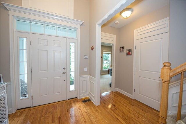 42 Kimberly Dr Unit 42, Westhampton, NY 11977 - foyer entrance with light wood-style floors