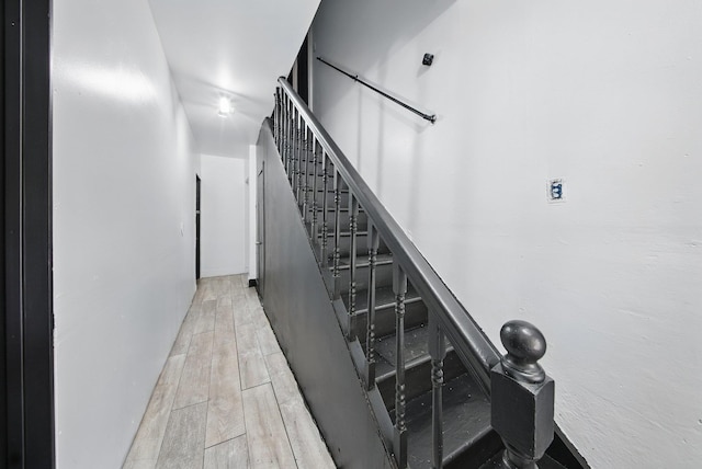 5404 State Route 55, Liberty, NY 12754 - staircase featuring wood finished floors