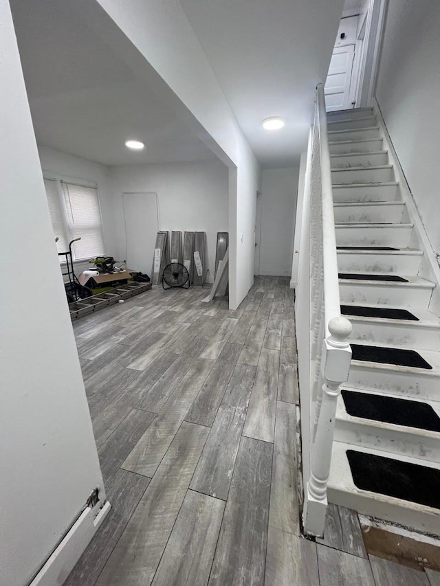 5404 State Route 55, Liberty, NY 12754 - stairs with wood finished floors