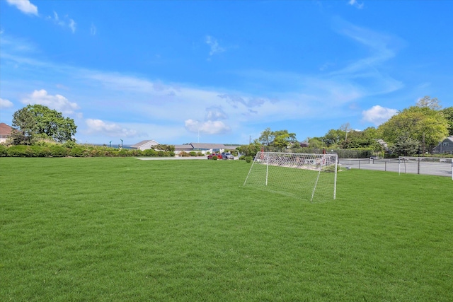 10 Bay Dr W, Huntington Bay, NY 11743 - view of yard featuring an area for soccer