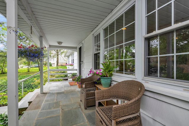 10 Bay Dr W, Huntington Bay, NY 11743 - view of porch