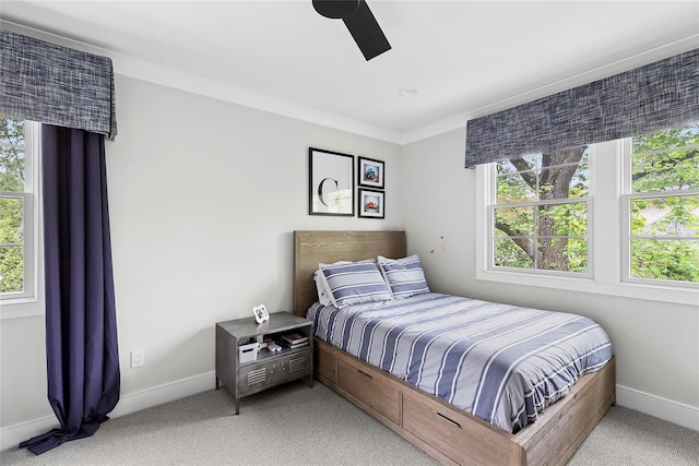 15 Wagamon Dr, Woodbury, NY 11797 - bedroom featuring multiple windows, light colored carpet, and baseboards