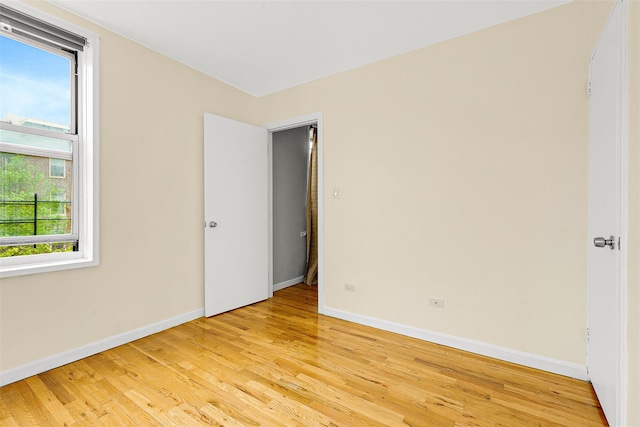 67-30 Clyde St Unit 6W, Forest Hills, NY 11375 - empty room featuring light wood-style floors and baseboards