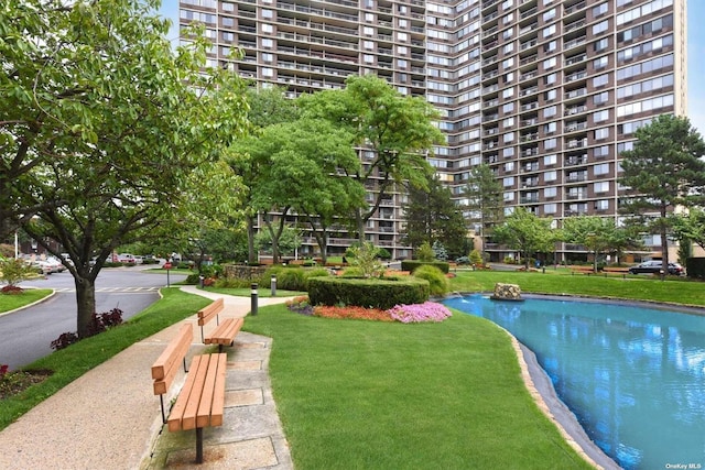 2 Bay Club Dr Unit 3Z3, Bayside, NY 11360 - view of property's community featuring a lawn