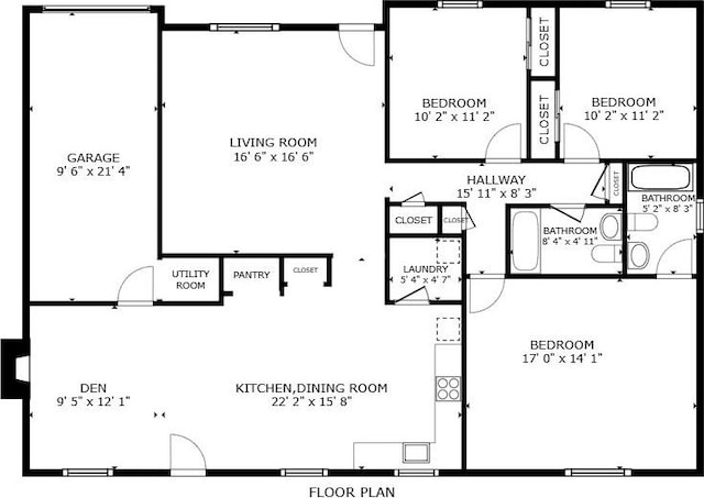 23 Hawkins Path, Coram, NY 11727 - property floor plan