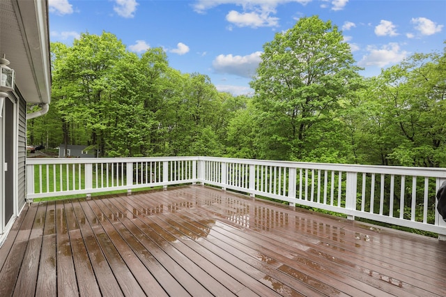 25 Crest Rd, Cold Spring, NY 10516 - view of wooden deck