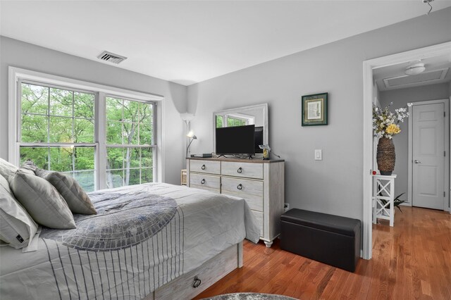 25 Crest Rd, Cold Spring, NY 10516 - bedroom featuring wood finished floors and attic access