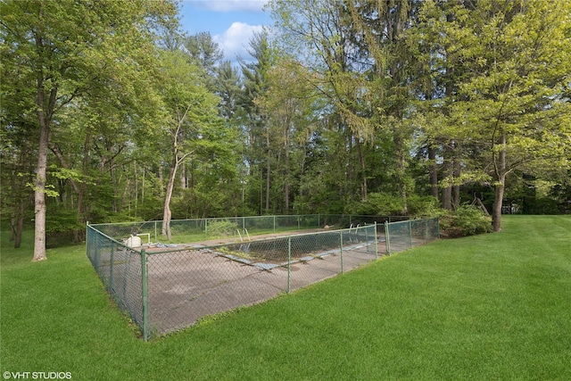 view of pool