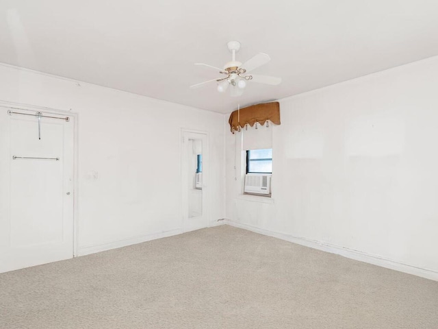 3215 Netherland Ave Unit 6C, Bronx, NY 10463 - carpeted spare room with a ceiling fan and cooling unit