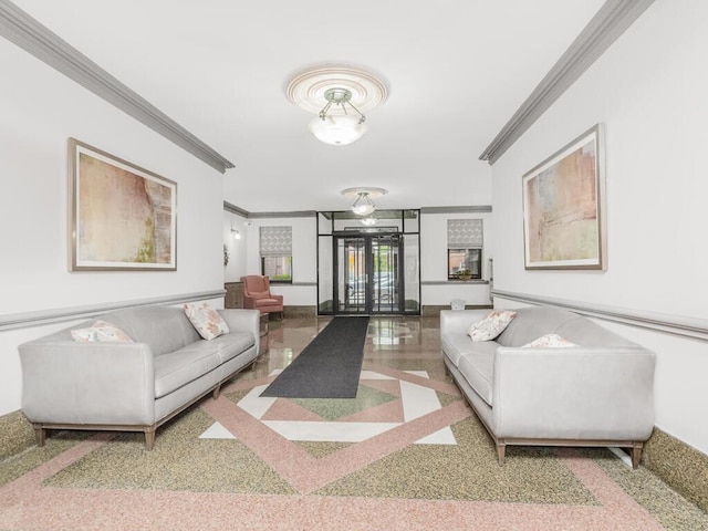 3215 Netherland Ave Unit 6C, Bronx, NY 10463 - building lobby with ornamental molding