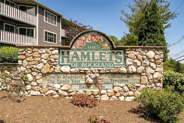 1 Mountain Ter, Nanuet, NY 10954 - view of community / neighborhood sign