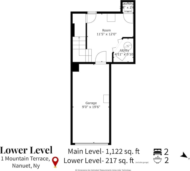 1 Mountain Ter, Nanuet, NY 10954 - property floor plan