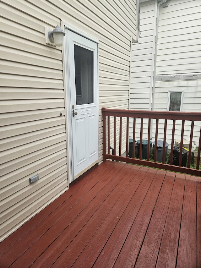 view of deck